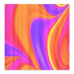 Pink and Gold Flow Shower Curtain