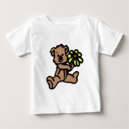 Daisy Bear Design Baby T-Shirt