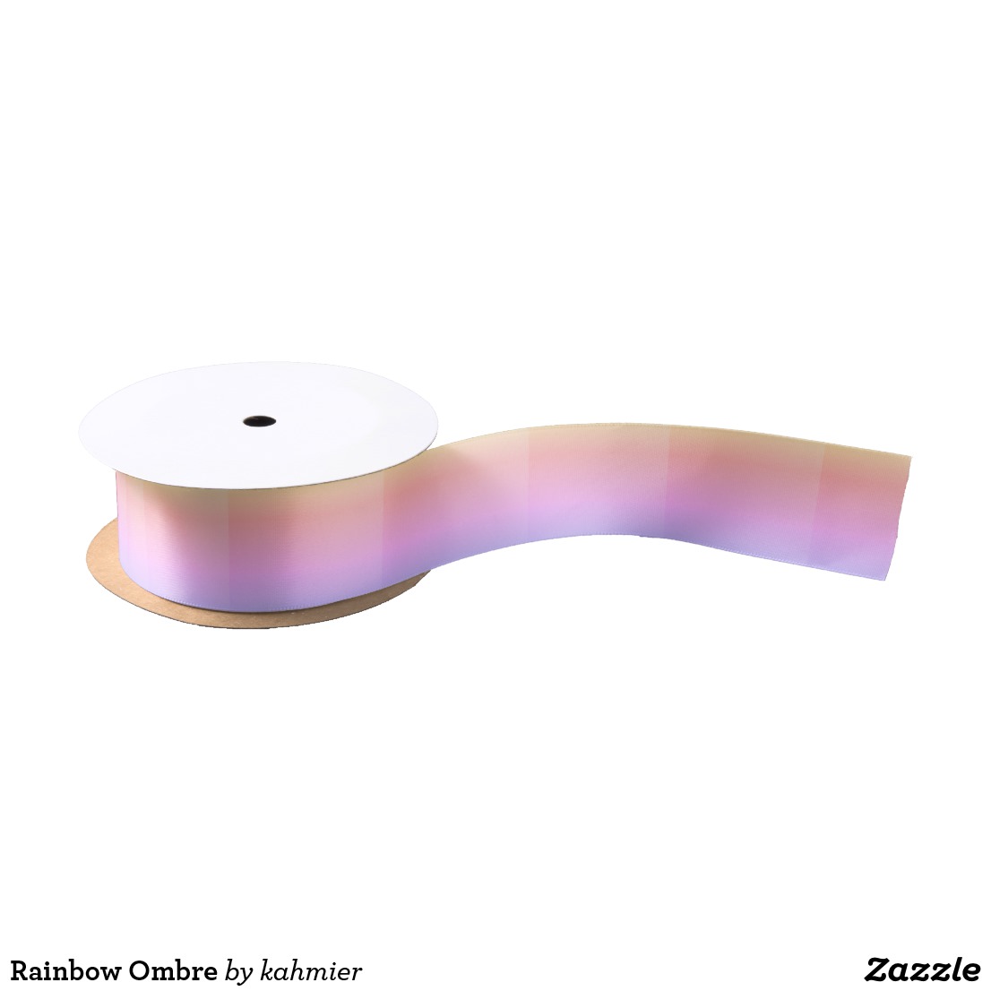 Rainbow Ombre Satin Ribbon