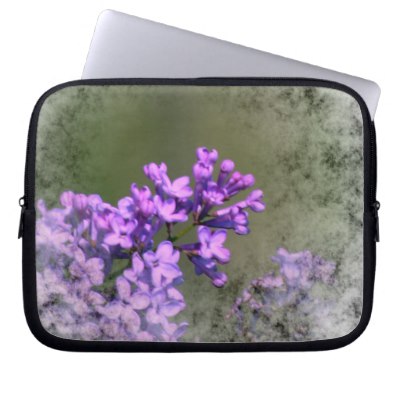 Lilac Flower Lovely Computer Sleeve