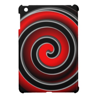 Red Hypno iPad Mini