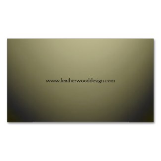 Olive Green Design Business Card