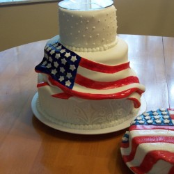 military cake idea