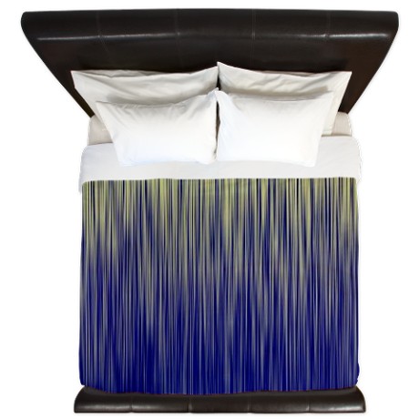 Cream and Navy Unite King Duvet by listing-store-11861778