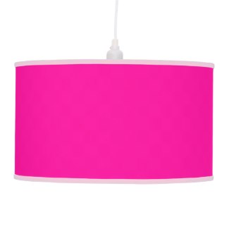Solid Hot Pink Lamp
