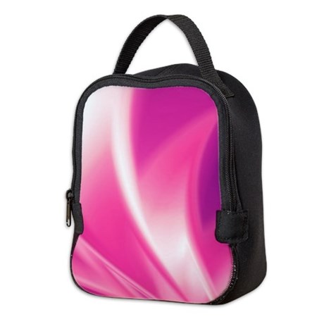 hot pink neoprene_lunch_bag