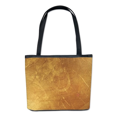 golden_texture_bucket_bag
