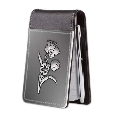 white_mother_of_pearl_flower_small_leather_notepad