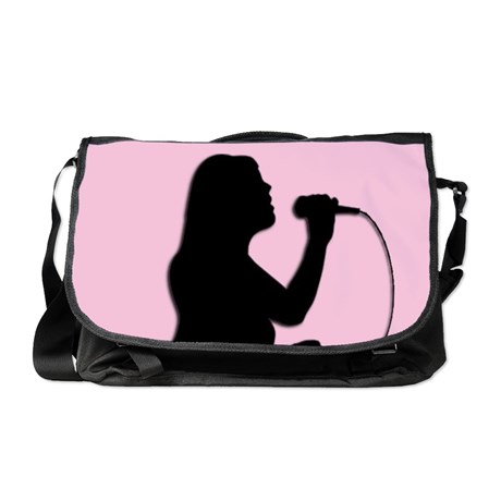 female_singer_pink_messenger_bag