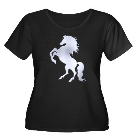 Silver stallion t shirt
