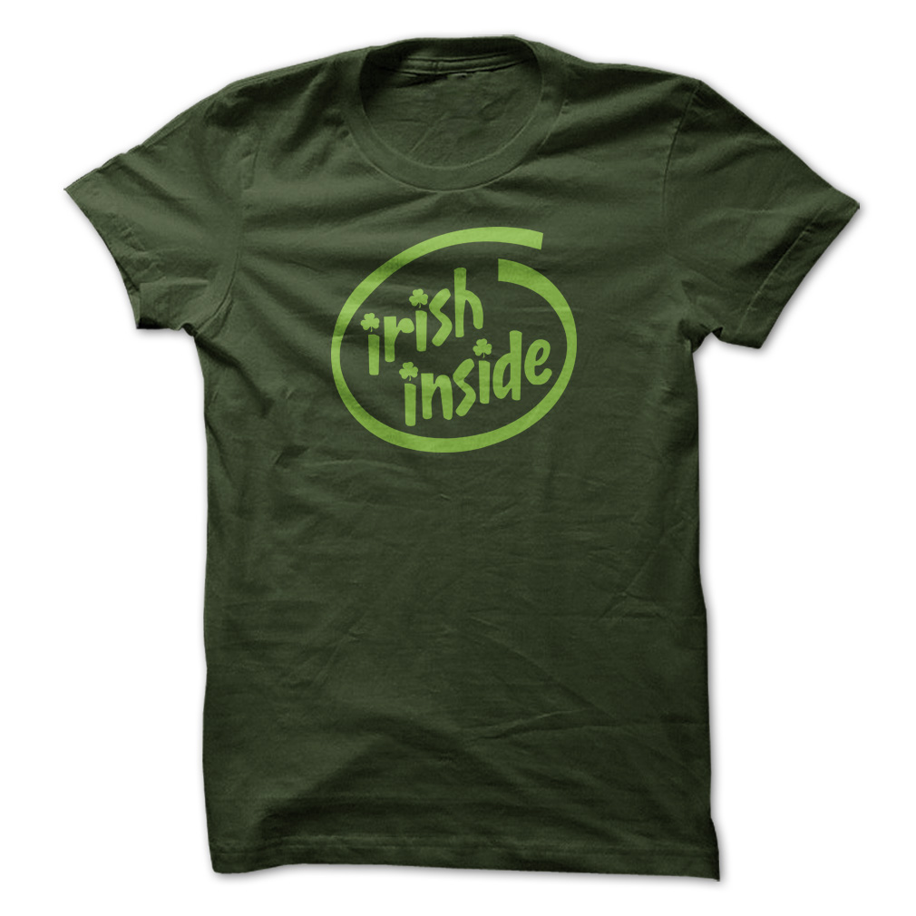 Irish inside t shirt