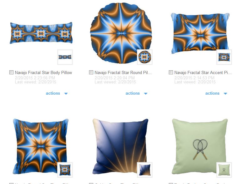 navajo star design throw and accent pillows