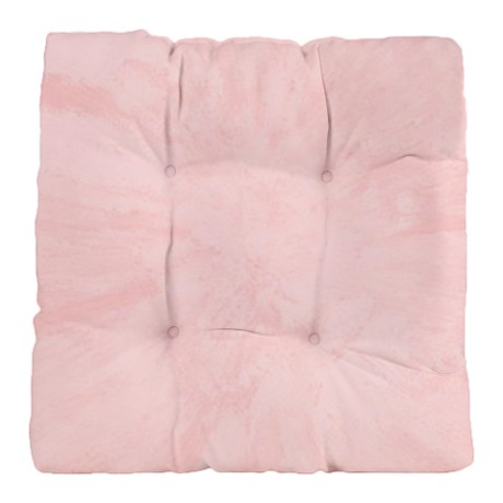 Pink Splash Tufted Chair Cushion by Admin_CP11861778