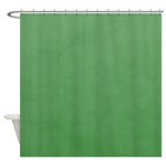 Emerald Green Shower Curtain