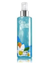 Capri Seaside Citrus Shimmer Mist 8 Fl Oz Bath and Body Works