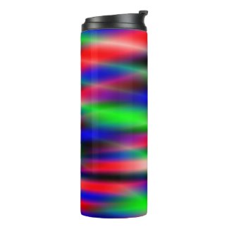 Psychedelic Waves Thermal Tumbler