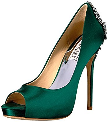 Green Women's Kiara Dress Pump / Wedding Shoes ~ Awesome New Gift Ideas