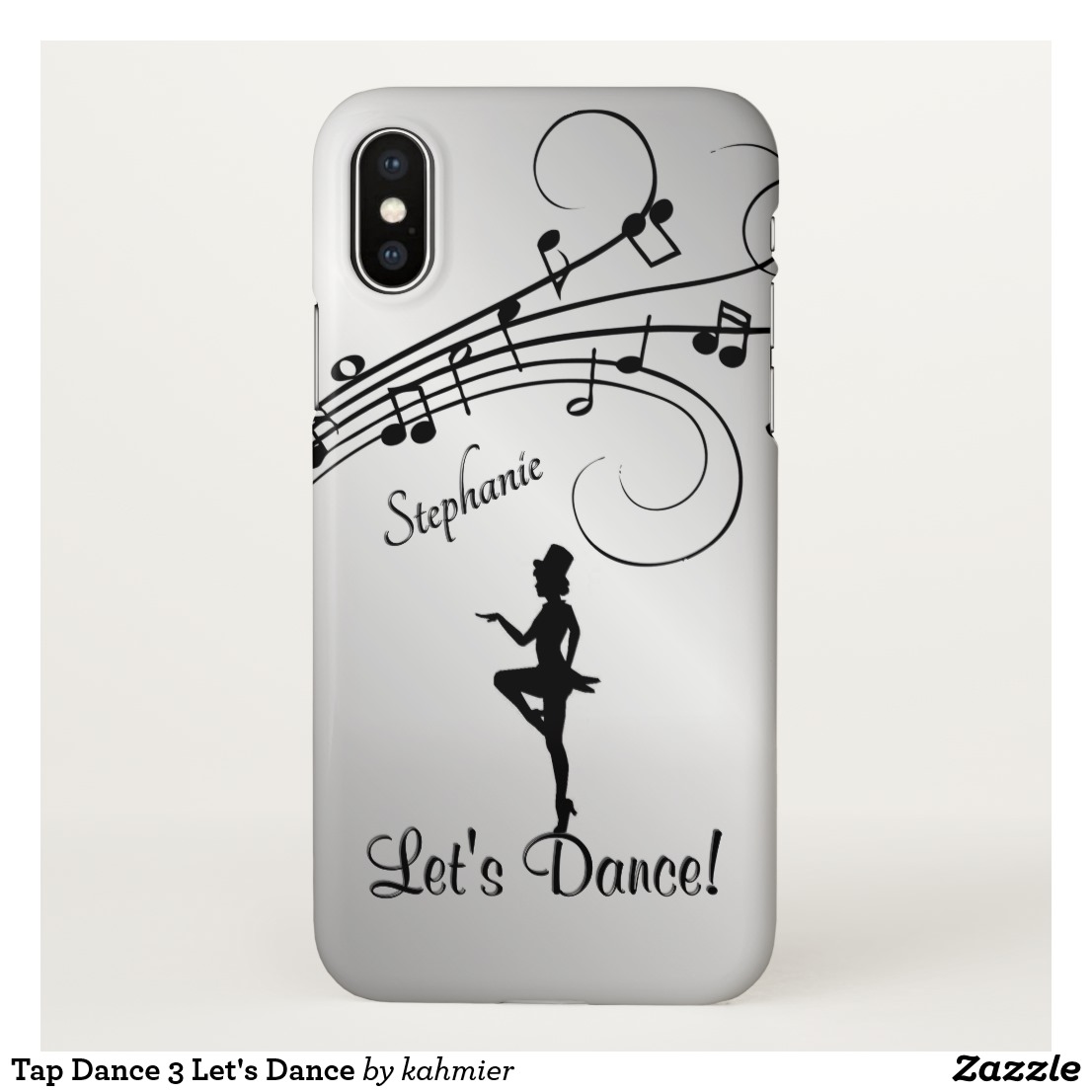 Tap Dance 3 Let's Dance iPhone X Case
