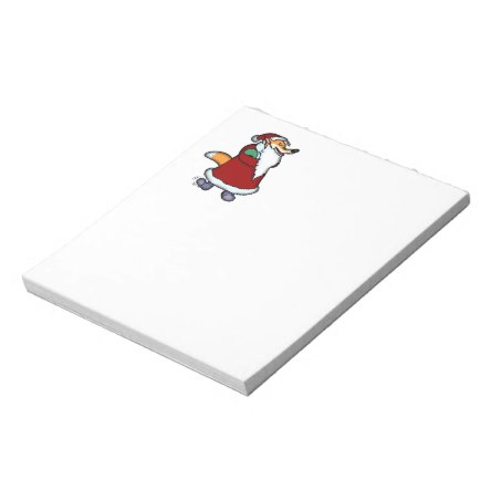 Wolf in Santa Claus Clothing Notepad
