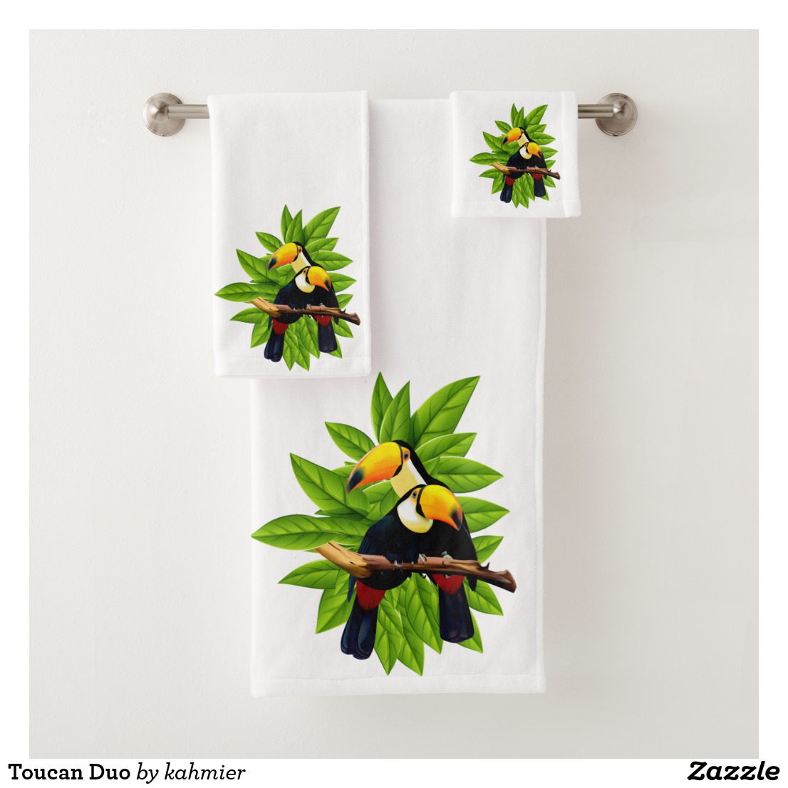 Toucan Duo Bath Towel Set
