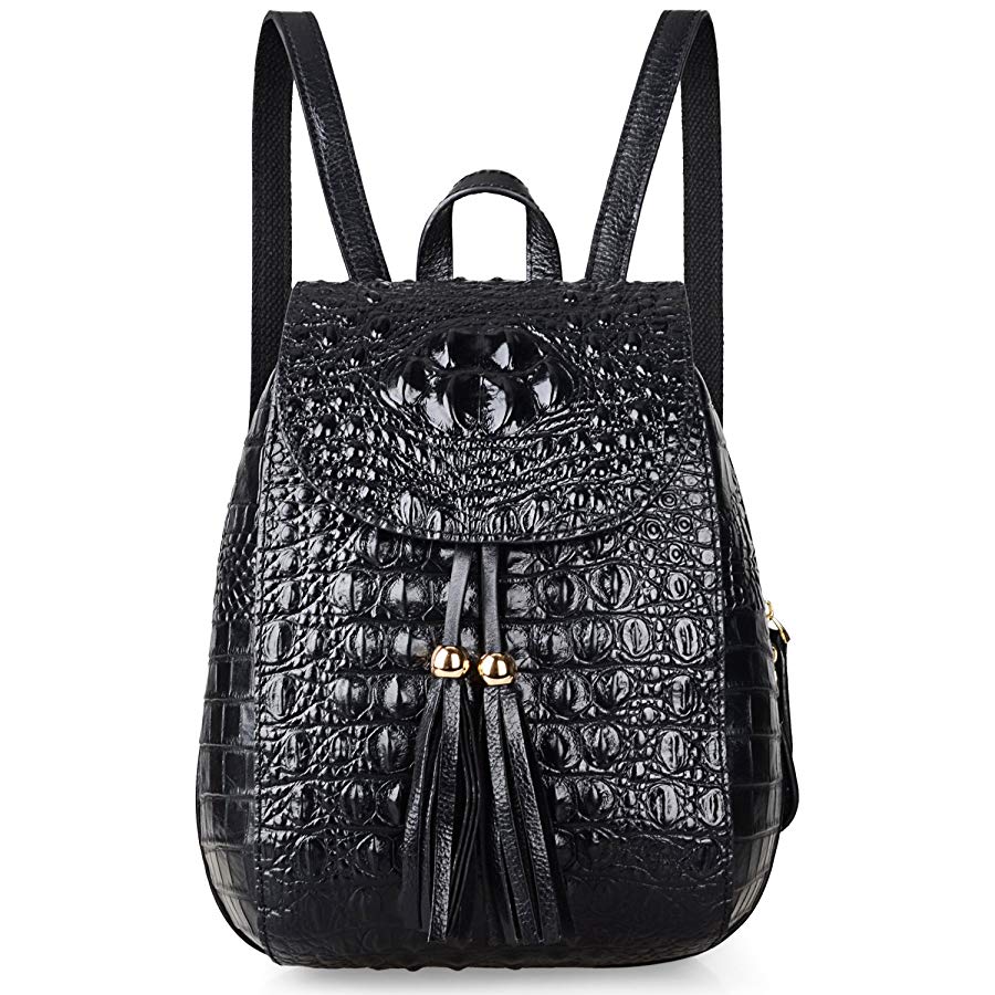 Leather Backpack For Women Crocodile Bags ~ Awesome New Gift Ideas