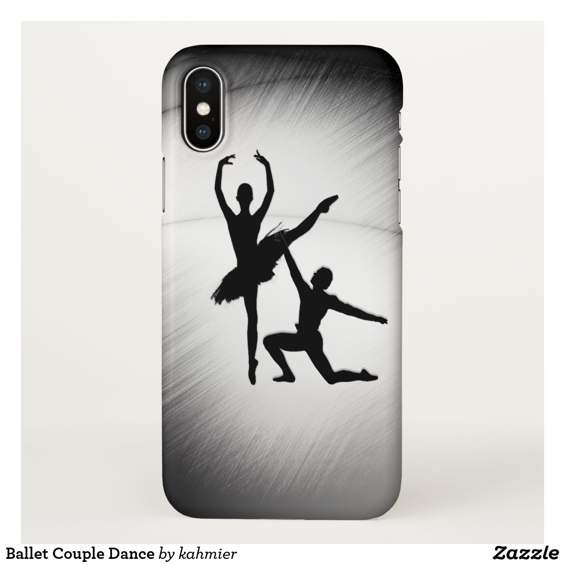 Ballet Couple Dance iPhone Case