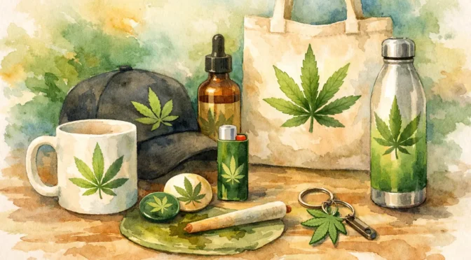 Cannabis Business Merchandise That Builds Recall