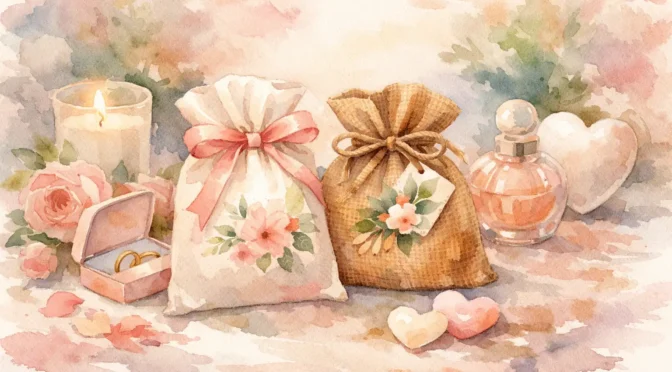 Personalized Wedding Favor Bags Guests Keep